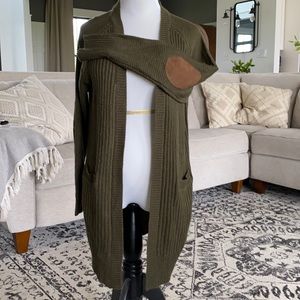 Olive cardigan